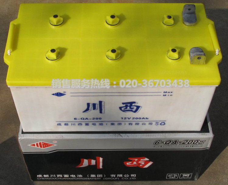 ������늳�,������ˮ�ƿ6-QA-200/12V200AH